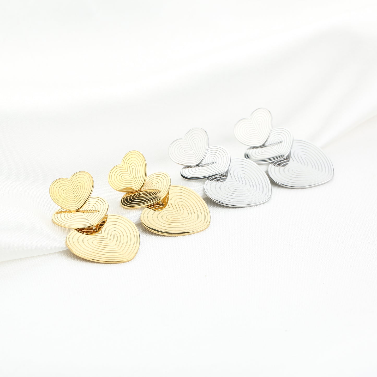 Oorbel Statement Hearts