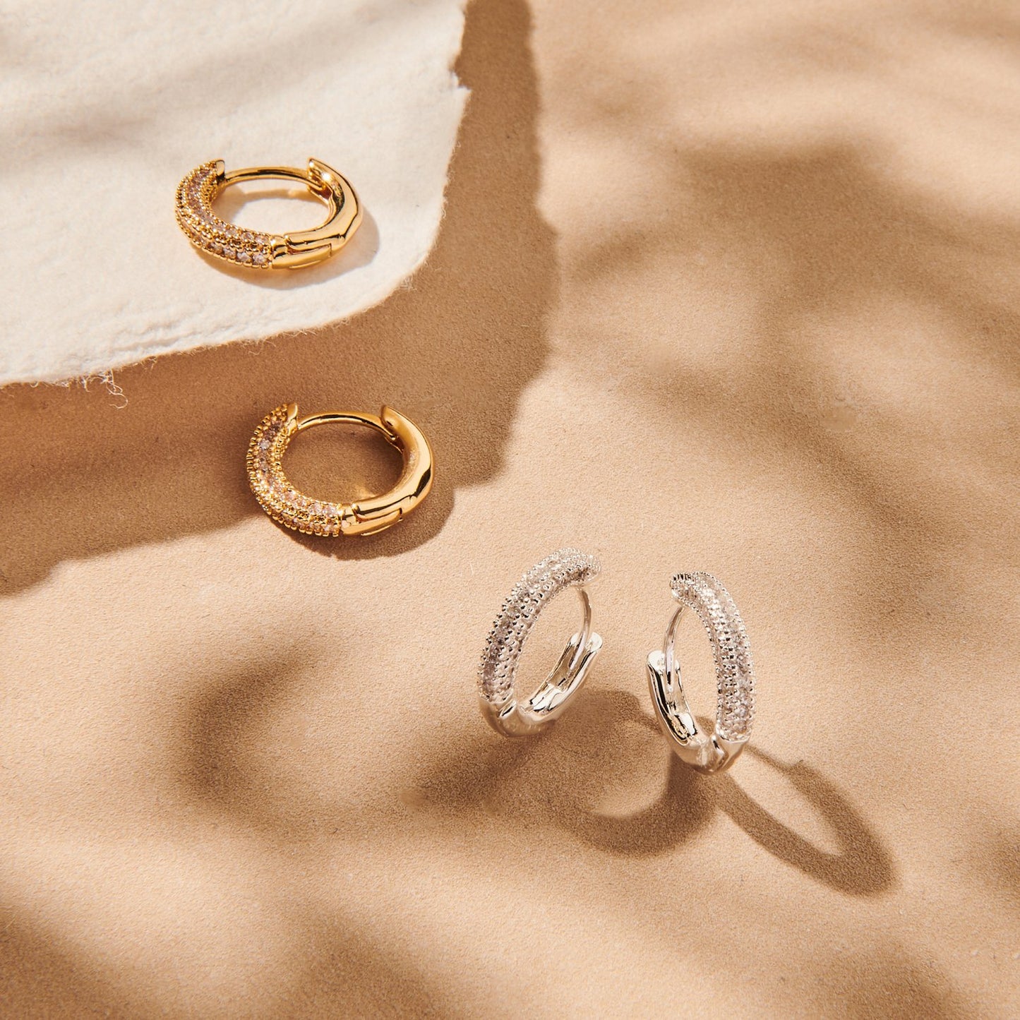 Oorbel Crystal Steentjes