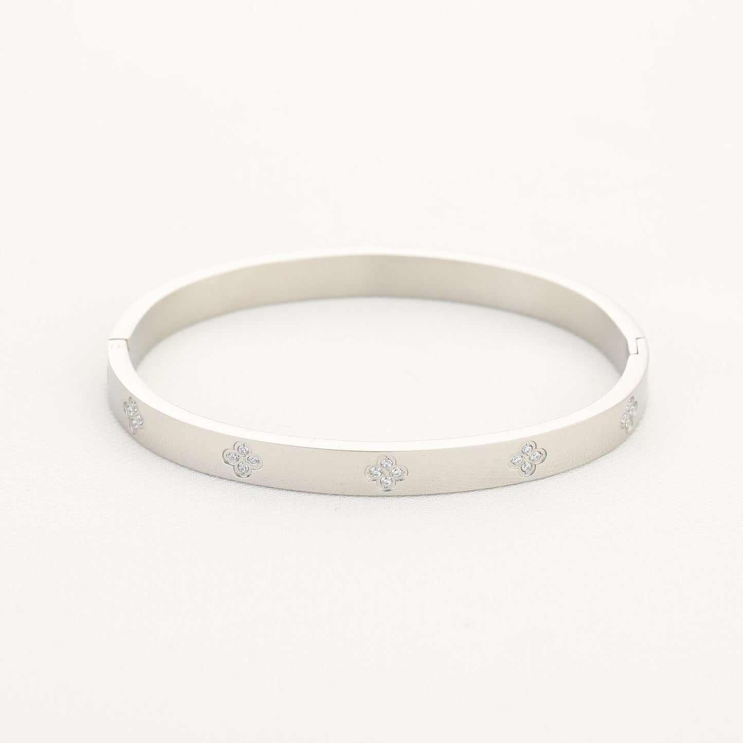 Armband Crystal klavertjes